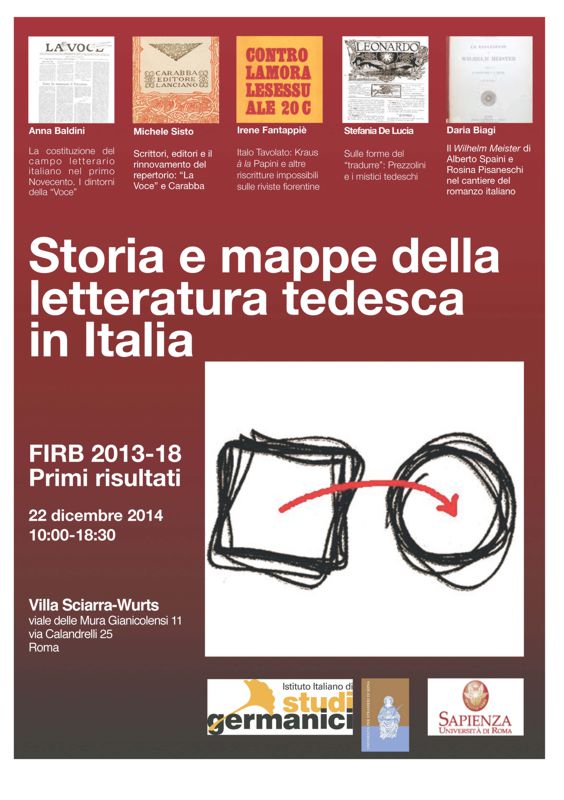 Storia e mappe della letteratura tedesca in Italia